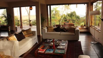 Sala de estar en el lobby