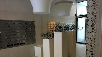 Interior entrance