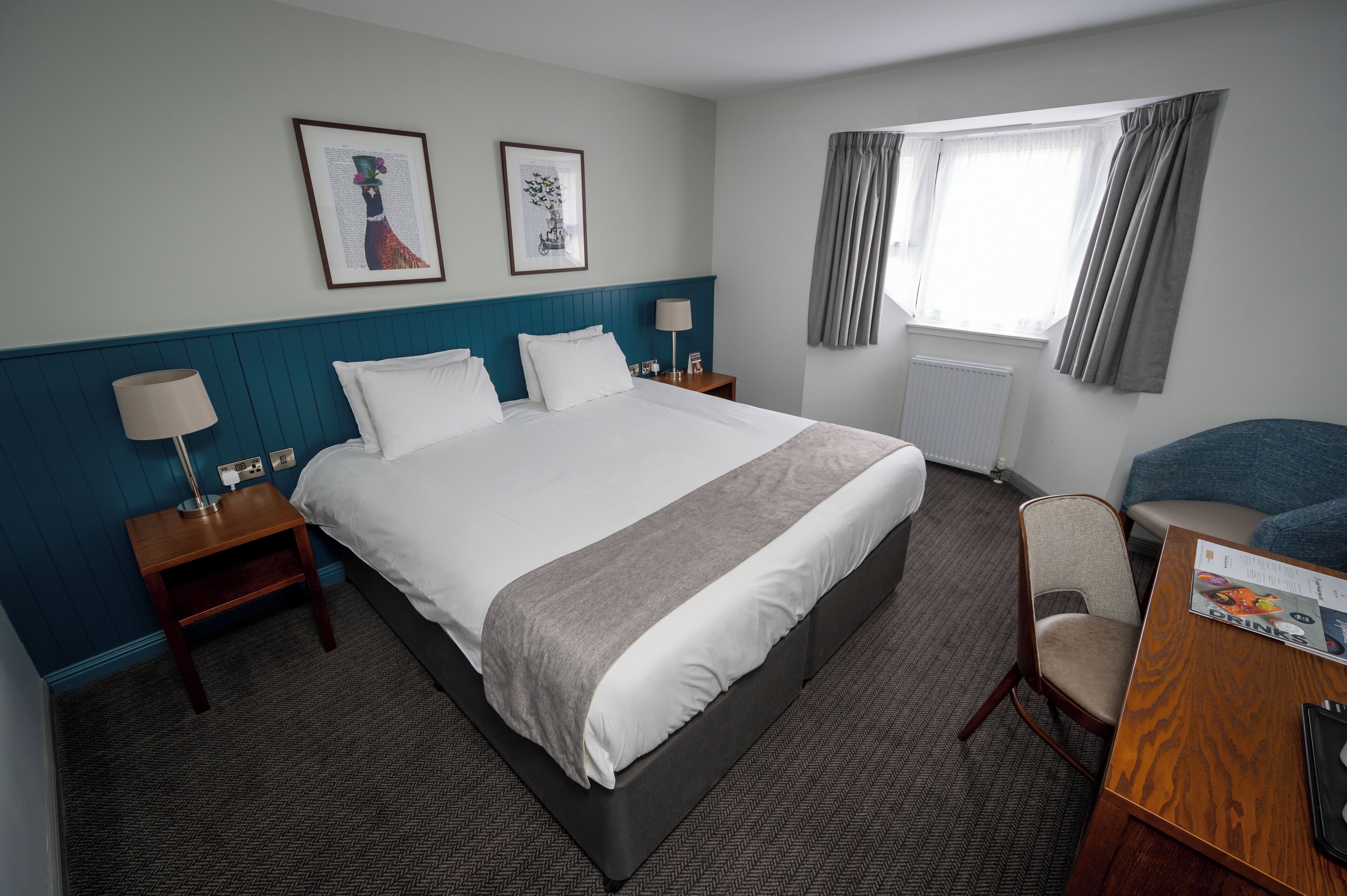 Wifi gratis y ropa de cama 