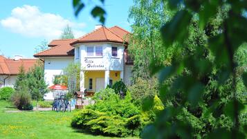 Voorkant van accommodatie