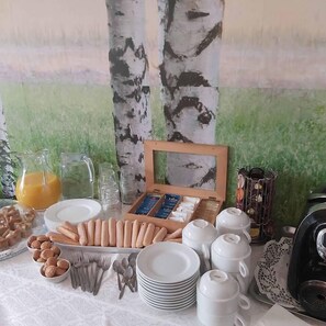 Engels ontbijt inbegrepen op werkdagen