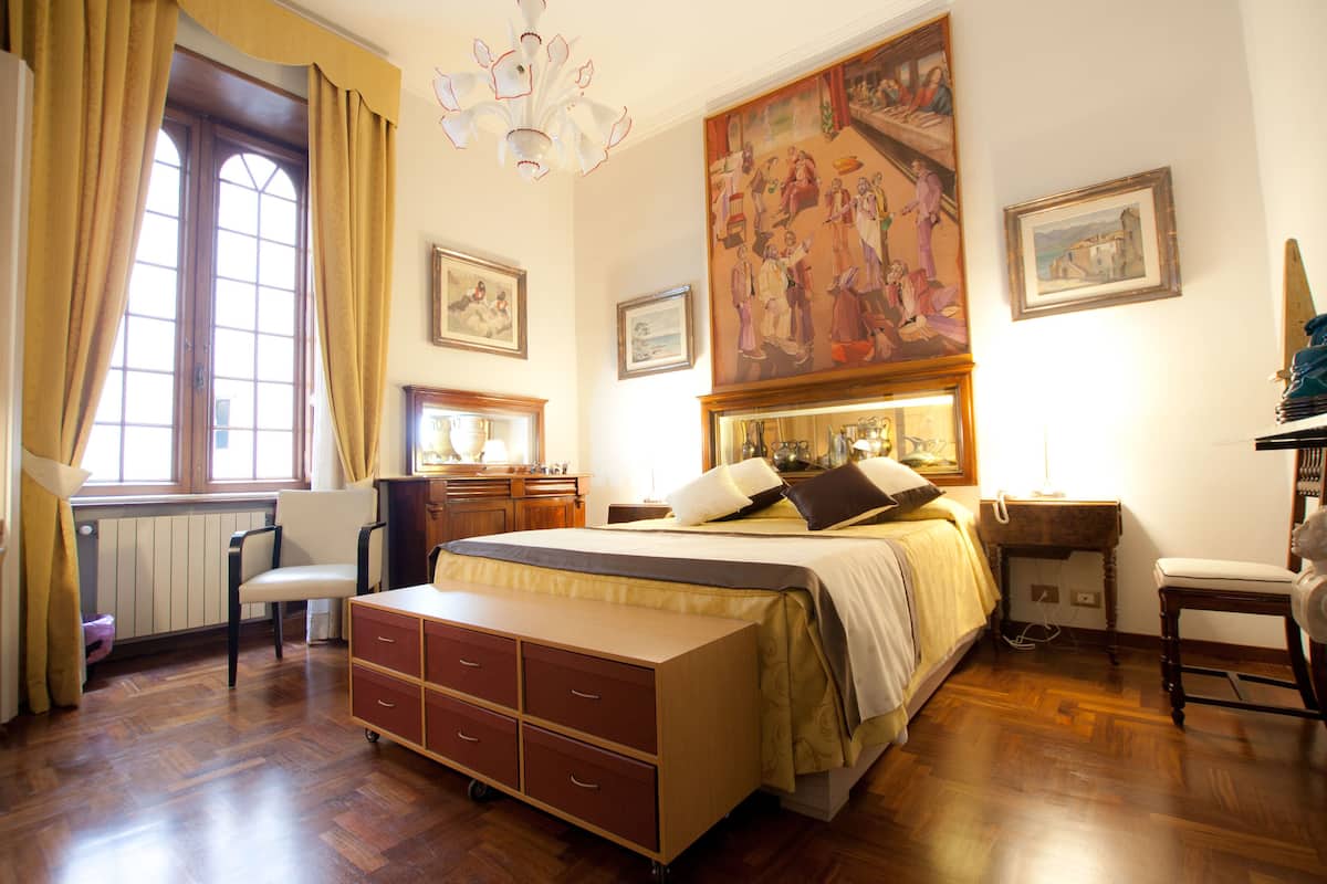 Biancheria da letto di alta qualità, minibar, una cassaforte in camera