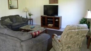 Standard Apartment, 4 Bedrooms | Living area | DVD player