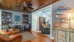 Standard Apartment, 2 Bedrooms | Living area | DVD player - Shumard Cottage (Anna Maria)