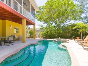 Outdoor pool - Mediterranean Canal Retreat (Anna Maria)