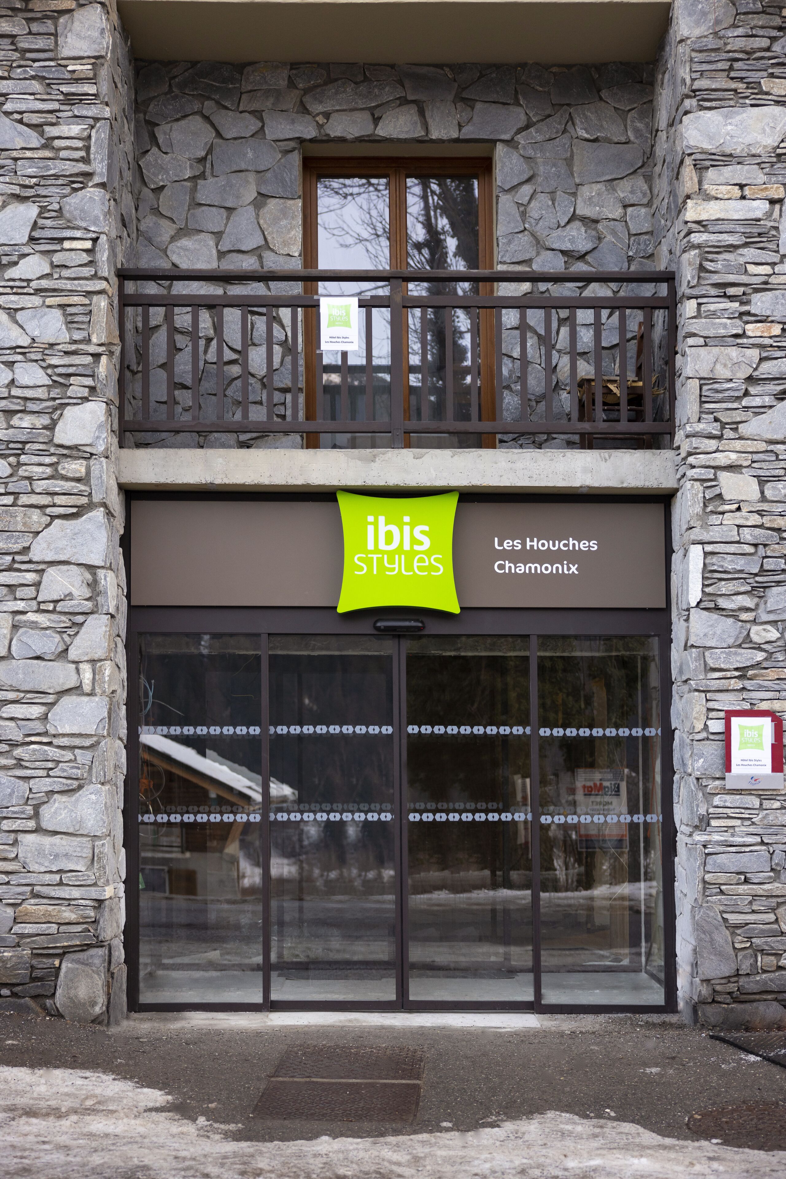 Façade de l’hébergement