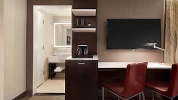 Premium bedding, down duvets, pillow-top beds, in-room safe