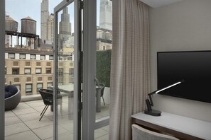Uitzicht vanuit de kamer