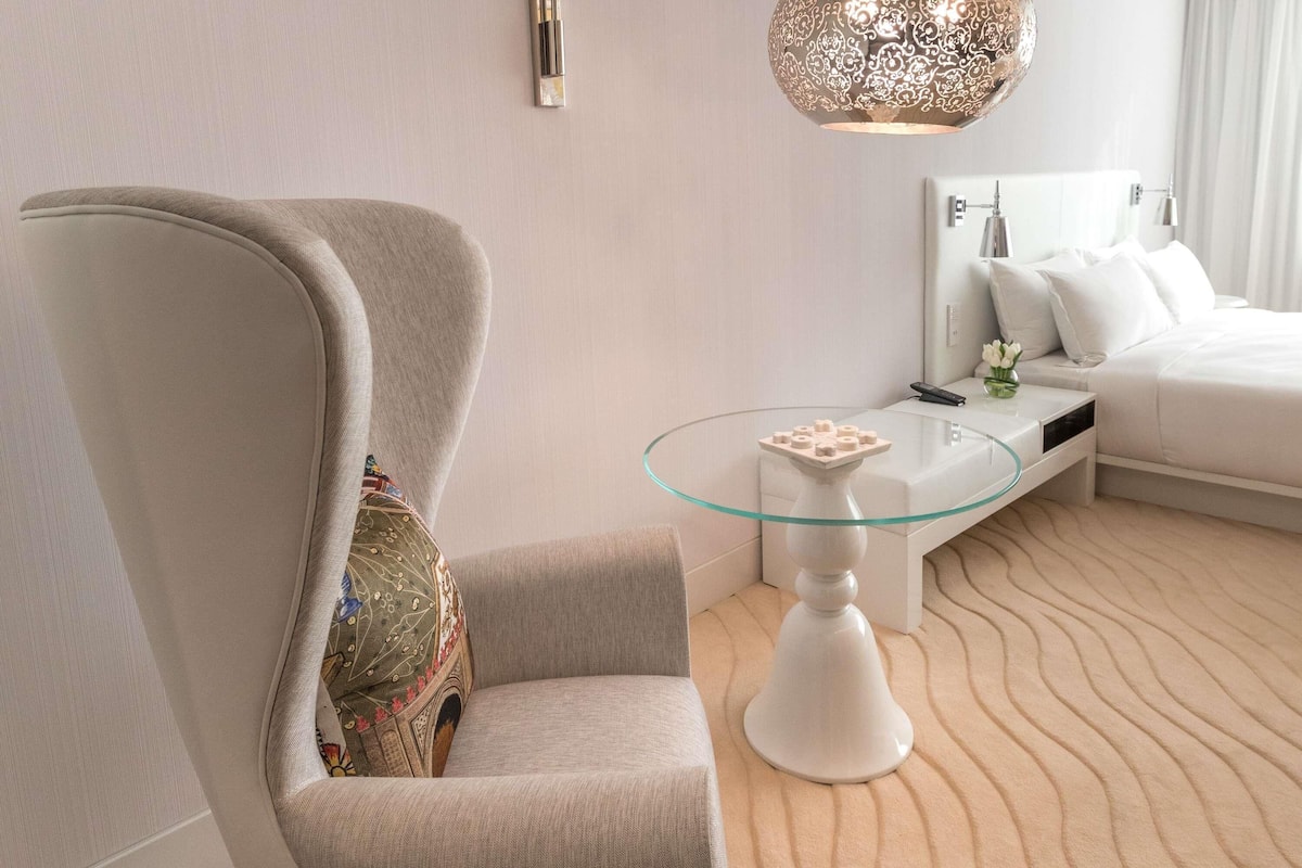 Habitación estándar, 2 camas matrimoniales | Ropa de cama de alta calidad, edredón y minibar