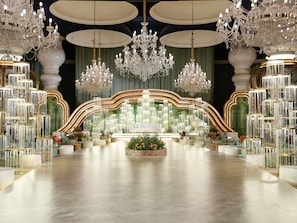 Indoor wedding
