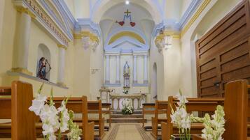 Indoor wedding
