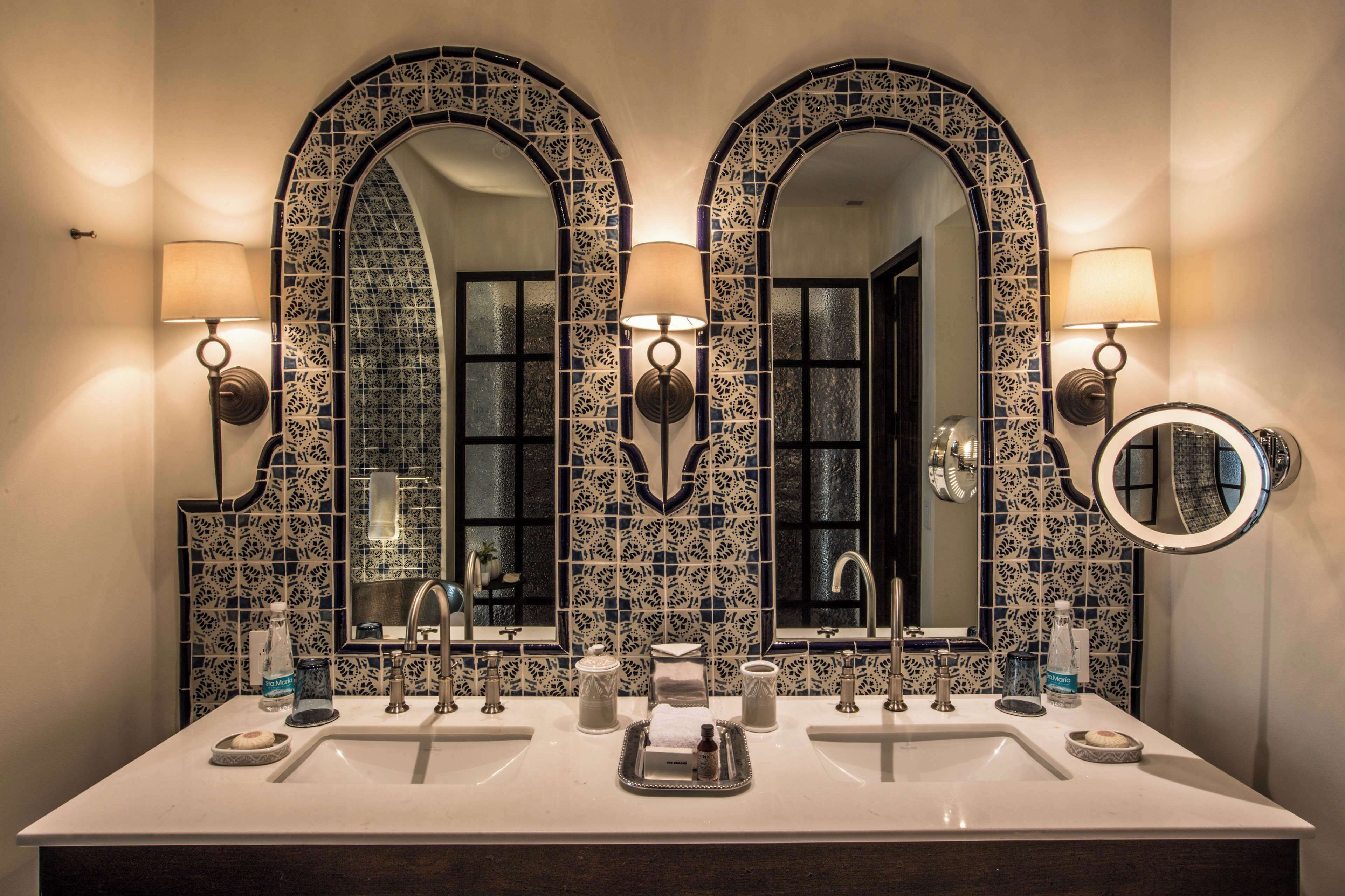 shower, rainfall showerhead, designer toiletries, hair dryer