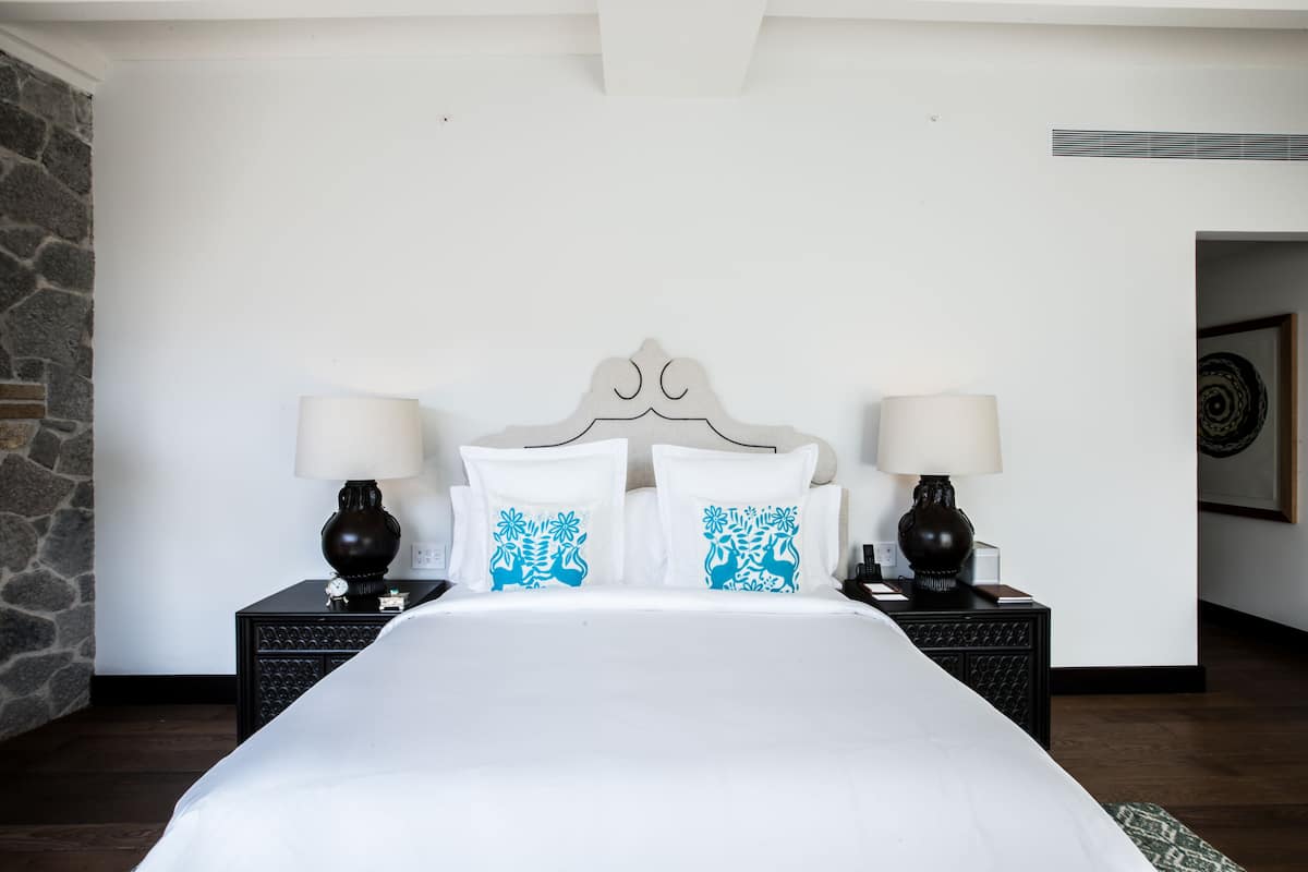 1 Schlafzimmer, hochwertige Bettwaren, Pillowtop-Betten, Minibar