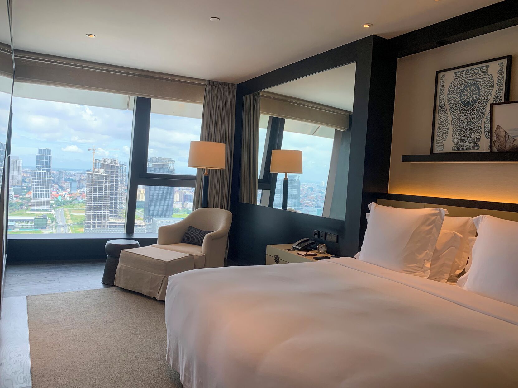 Luxe beddengoed, Select Comfort-bedden, een minibar