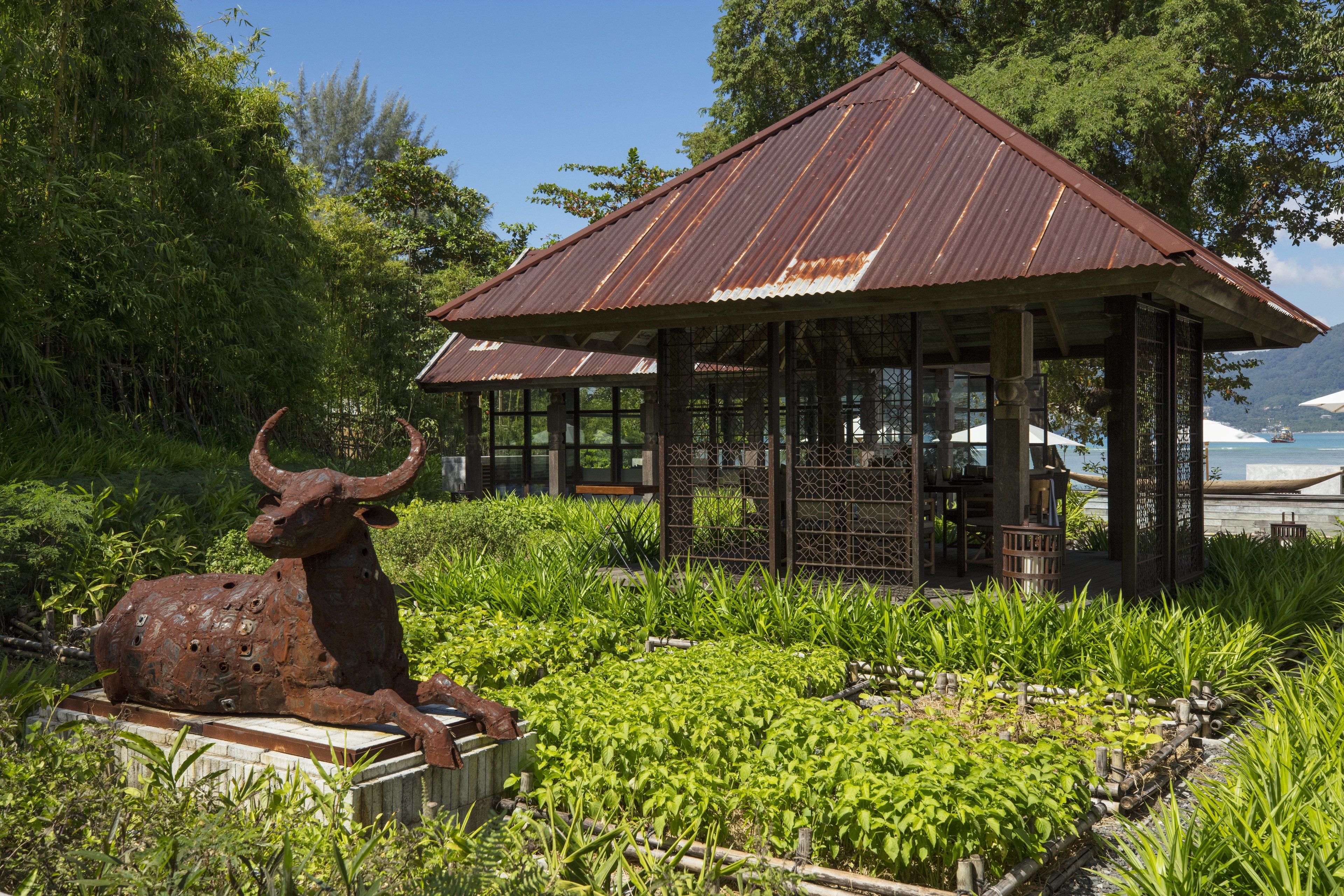 3 restaurants, breakfast, lunch, dinner served; thai cuisine