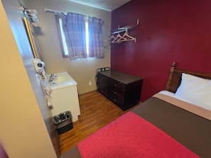Standard Room, 2 Double Beds | Living area | Smart TV