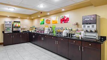 Free continental breakfast