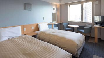 Standard Room, 2 Single Beds, Non Smoking | Desk, blackout curtains, soundproofing, WiFi