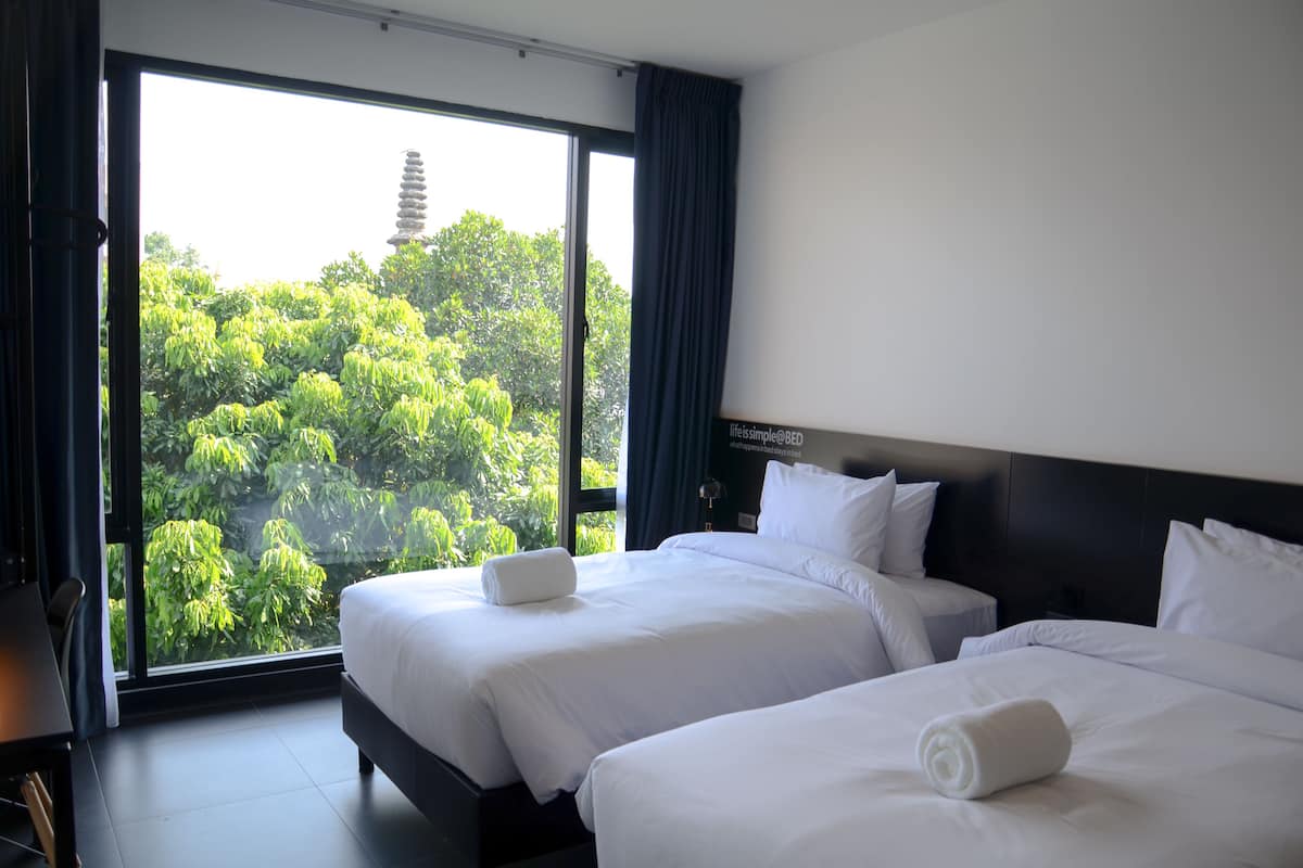 Standard-Zweibettzimmer (Adult Only) | Ausblick vom Zimmer