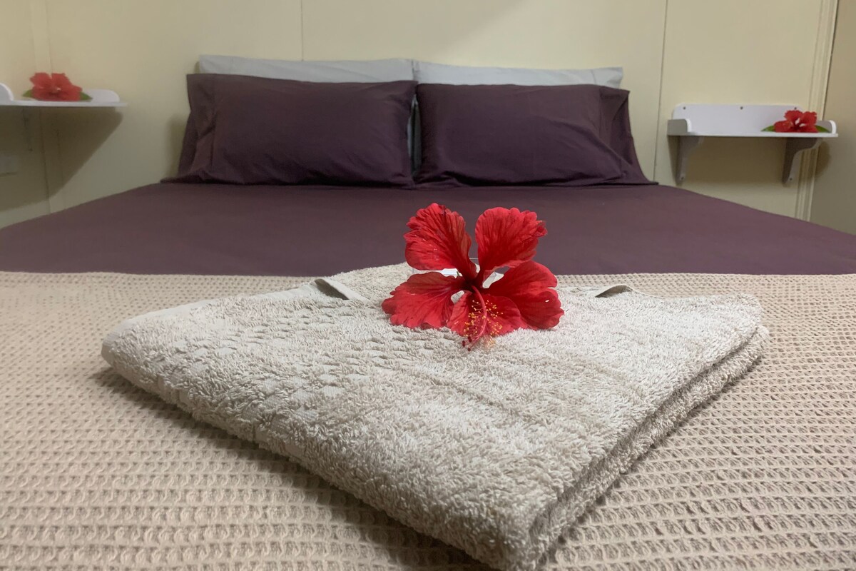Twin kamer, gemeenschappelijke badkamer