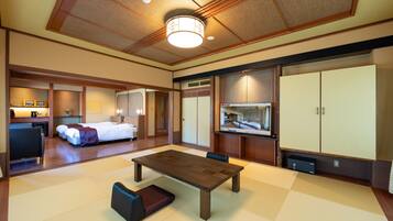 Main Building Japanese & Western Type Room | In-room safe, blackout drapes, iron/ironing board, free WiFi