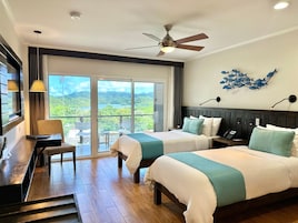 Standard Room, Partial Ocean View | In-room safe, desk, laptop workspace, iron/ironing board
