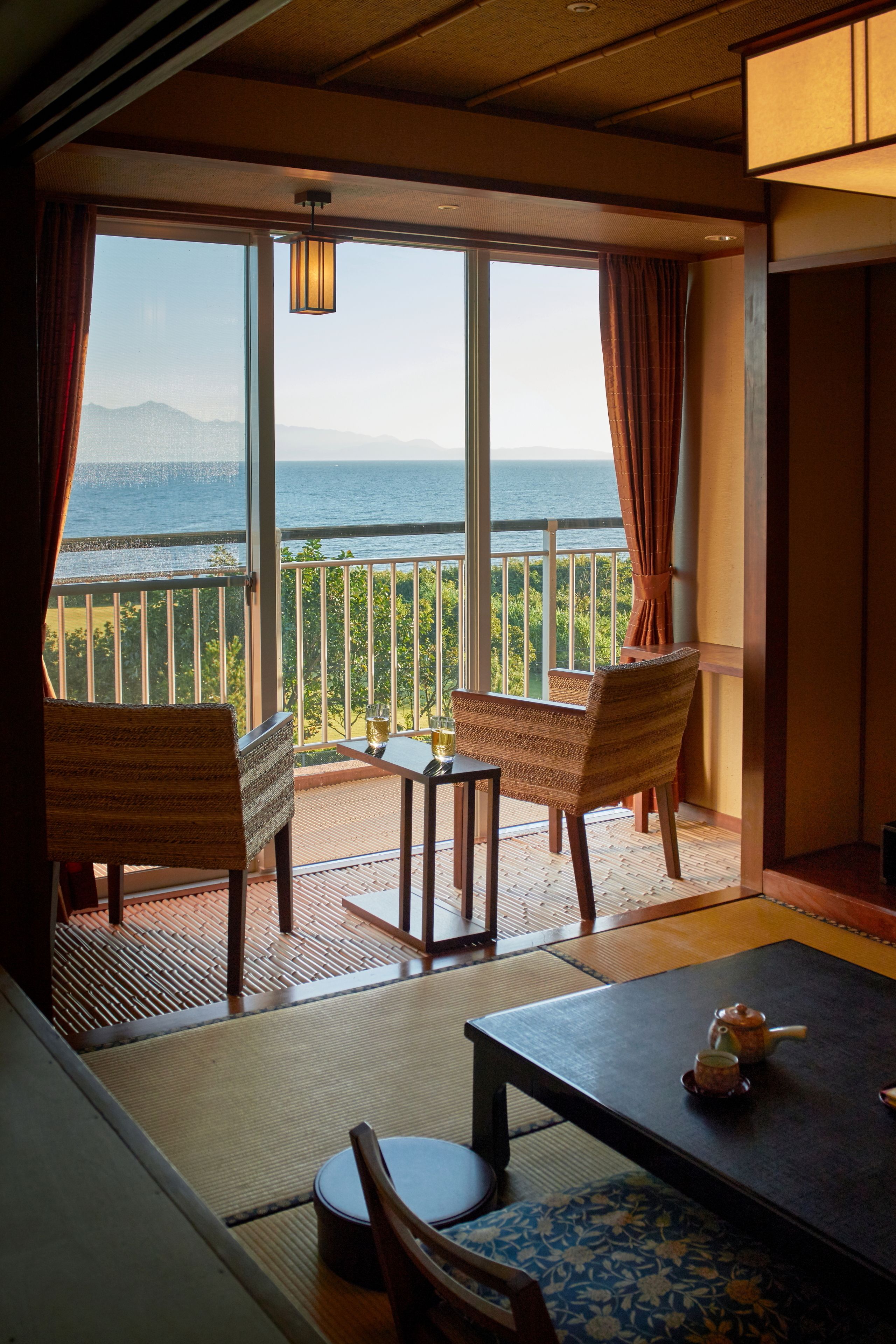 Japanese Style Room with Partial Open Air Bath (for 1-2 guests) | Free WiFi, bed sheets