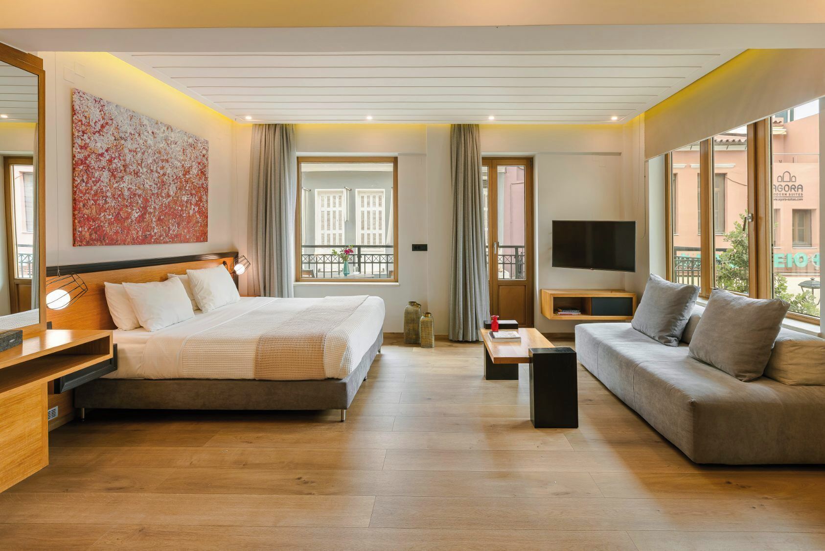 Deluxe-Suite | Bettwäsche aus ägyptischer Baumwolle, hochwertige Bettwaren