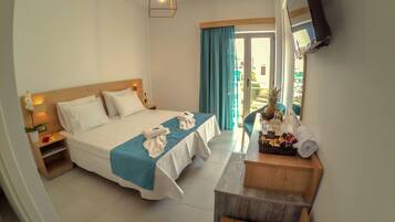 Standard tvÄbÀddsrum | 1 sovrum, sÀngtillbehör av högsta kvalitet och duntÀcken