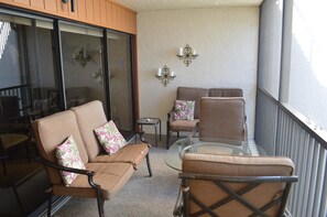 Comfort Condo, 2 Bedrooms | Balcony - Cove II 127F 2 Bedroom Condo By Midnight Cove II (Siesta Key)