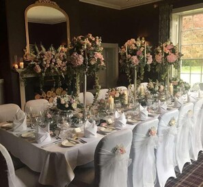 Indoor wedding - Congham Hall Hotel (King's Lynn)