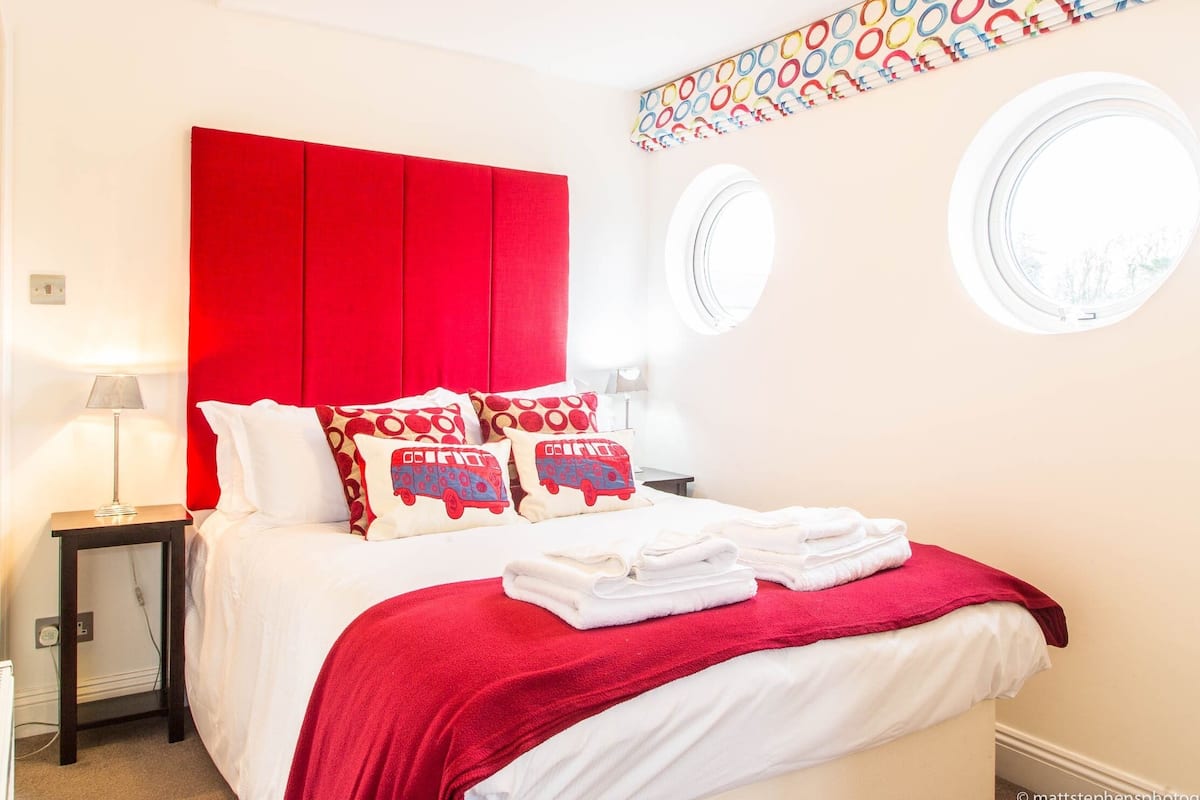 Luxe appartement, en-suite badkamer, uitzicht op tuin (Apartment 6) | 1 slaapkamer