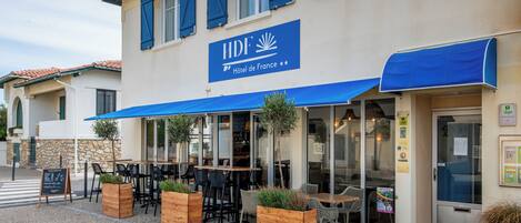 Façade de l’hébergement