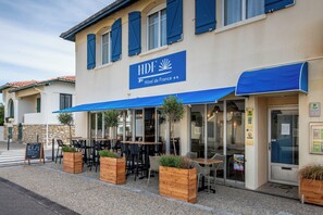 Façade de l’hébergement