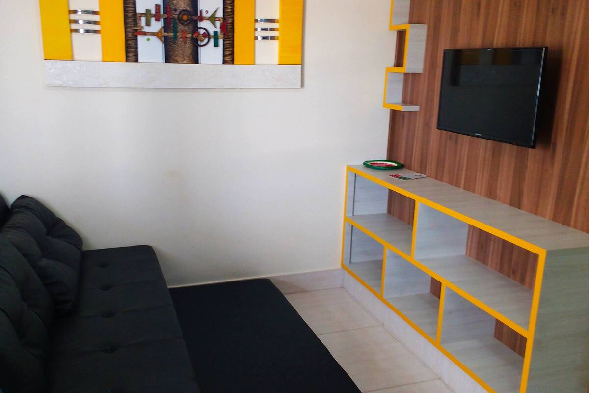 Apartamento | 1 quarto, escrivaninha, cortinas blackout, Wi-Fi de cortesia