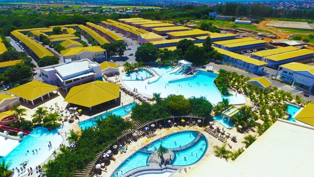 Indoor pool, outdoor pool - L'acqua diRoma - Caldas Vip (Caldas Novas)