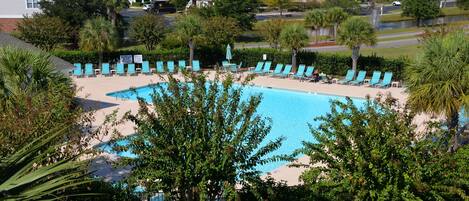 Apartemen Standar, 2 kamar tidur | Kolam renang outdoor