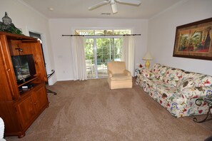 Condo, Multiple Beds (214 Wedgewood) | Living room | DVD player - 214 Wedgewood (North Myrtle Beach)