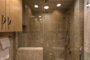 Family Condo, 1 Bedroom, Mountainside | Bathroom shower