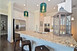 Fridge, microwave, coffee/tea maker