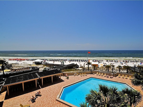 Condo, 1 Bedroom, Beach View, Sea Facing | Outdoor pool