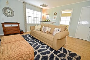 House, 2 Bedrooms | Living area | DVD player - Grayton Beach Grayt Escape 2 Bedroom Holiday Home By Coastal Dreamin (Santa Rosa Beach)