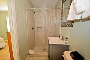 Ferienhaus, 2 Schlafzimmer | Badezimmer | Dusche, Haartrockner, Handtücher, Shampoo
