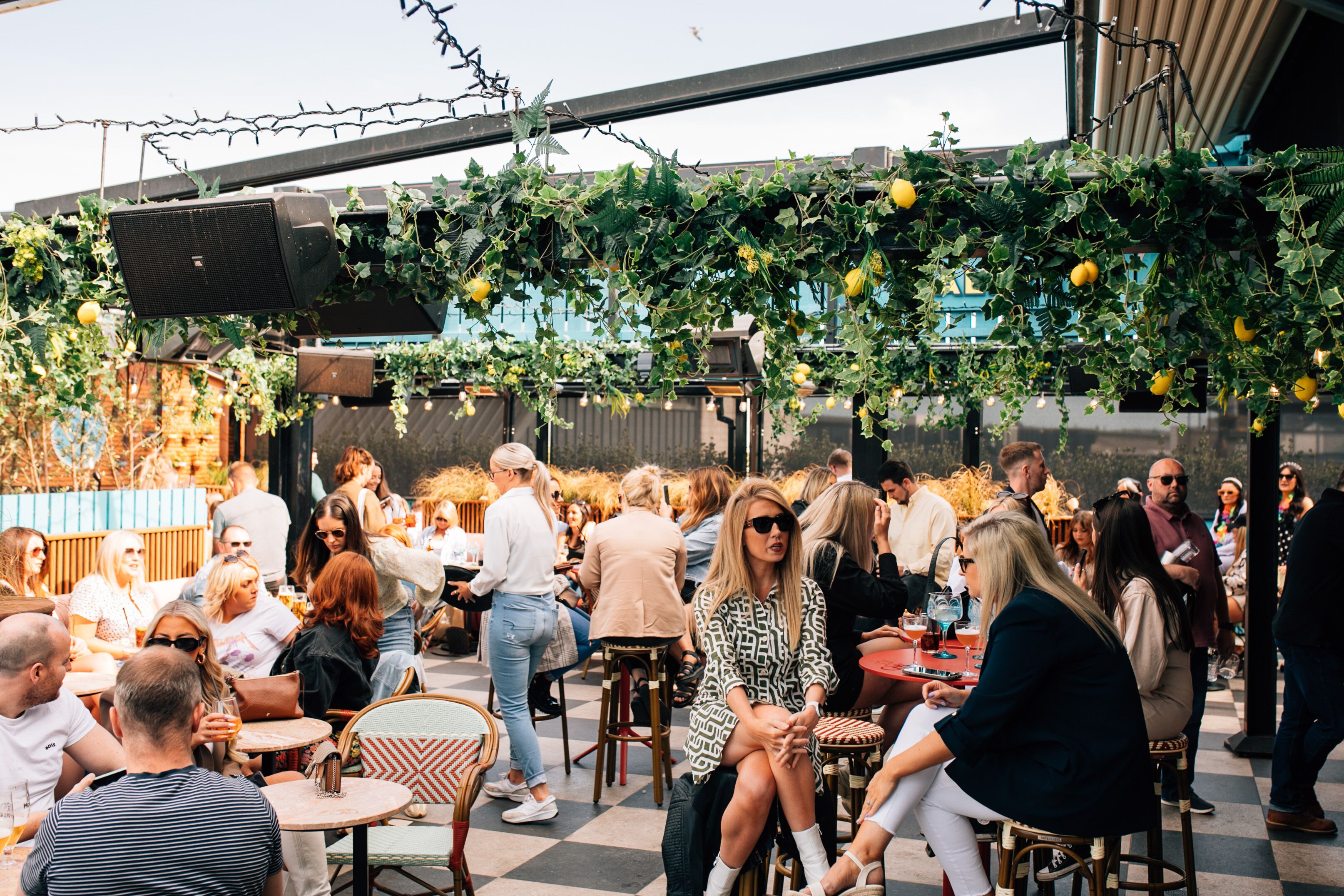 Terrasse sur le toit