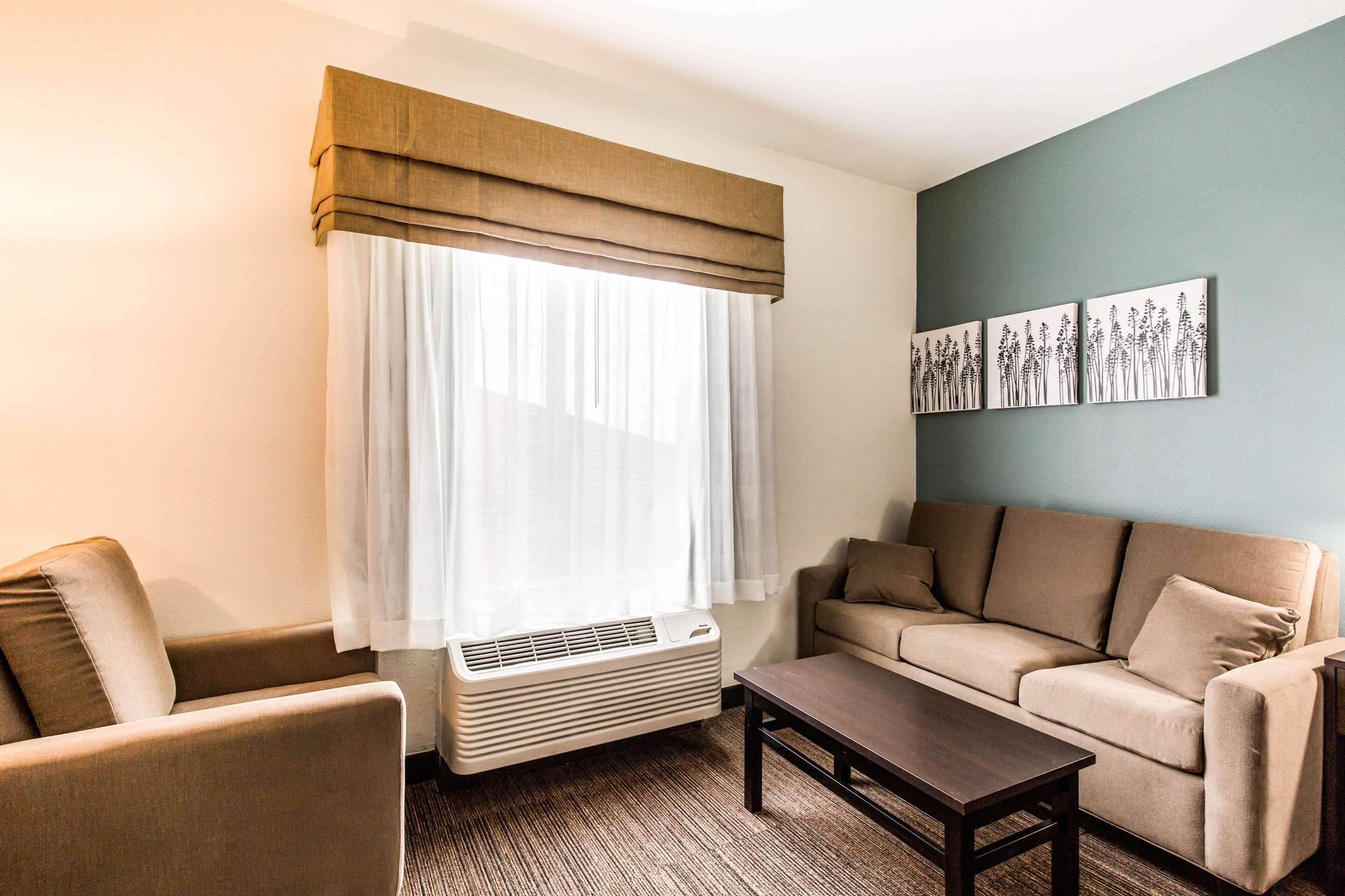 suite, 1 king bed with sofa bed, non smoking | desk, iron/ironing board, free wifi, bed sheets