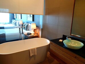 Minibar, in-room safe, desk, blackout drapes