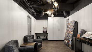 Sala de estar en el lobby