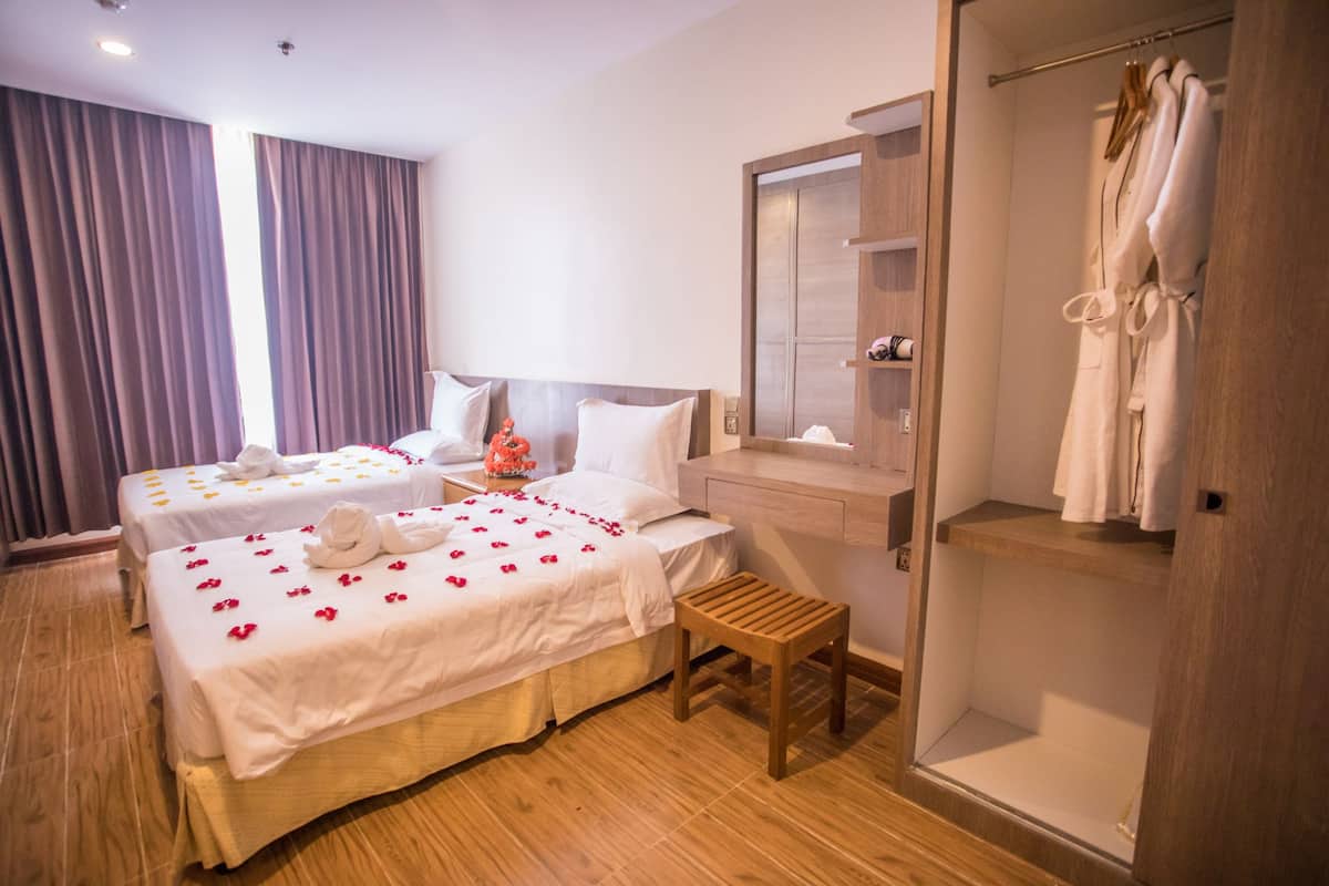 Business-Doppel- oder -Zweibettzimmer, 1 Schlafzimmer, Raucher, Küche