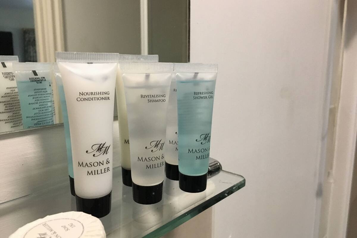 family room (larger) | bathroom amenities | towels