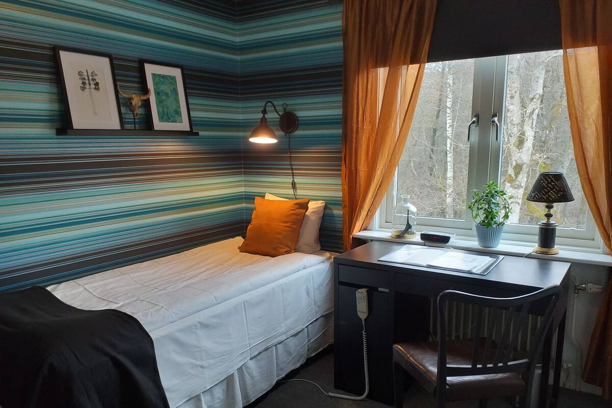 Eenpersoonskamer | Een minibar, gratis wifi, beddengoed